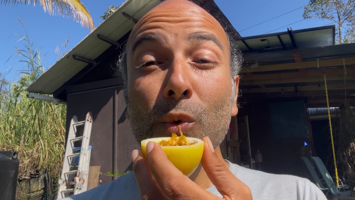 Enjoying Lilikois at Heaven on Earth